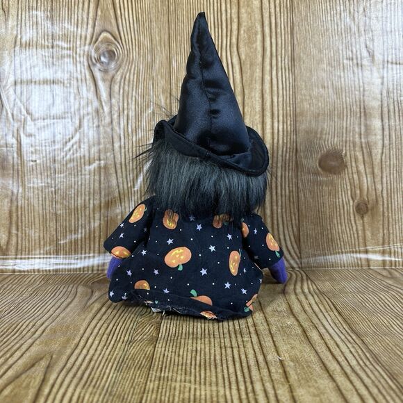 Vintage Applause Halloween Witches Plush Purple & Orange Lot Of 2 - Picture 11 of 15